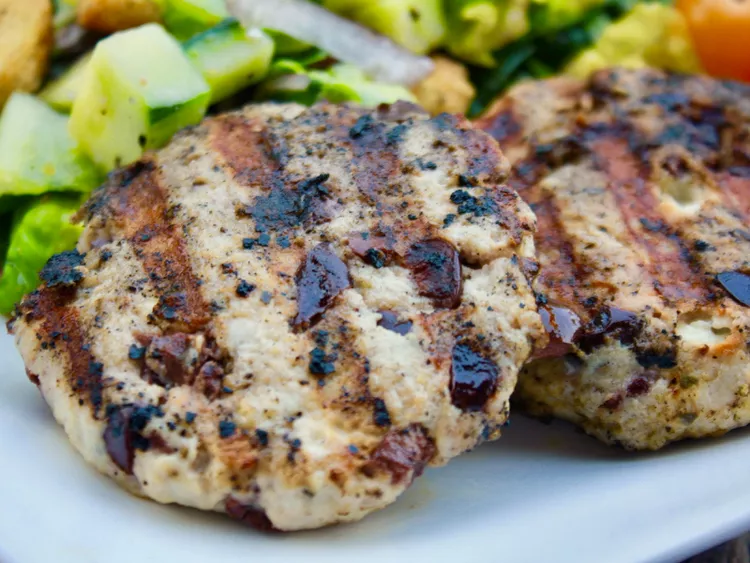 Feta Cheese Turkey Burgers