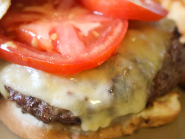 Easy Bacon, Onion, and Cheese-Stuffed Burgers