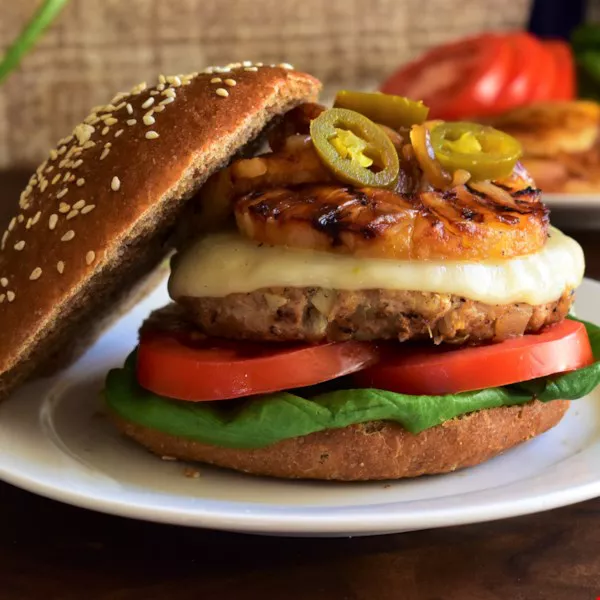 Hawaiian Chicken Burgers